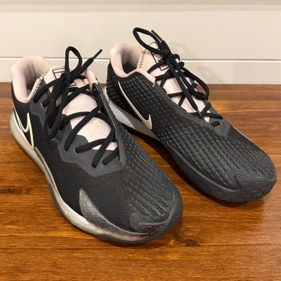 Nike Women’s Court Air Zoom Vapor Care 4 Lace Up Tennis Shoes Size 9.5 - Picture 1 of 8